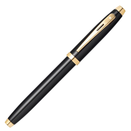 Sheaffer pióro wieczne 100 czarny lak+ złocenia