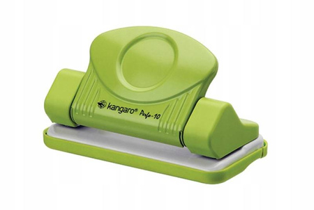 Dziurkacz Perfo 10 do 10 kartek zielony biurowy