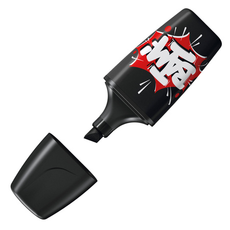 TEXTMARKER STABILO BOSS MINI SNOOZE ONE BLACK