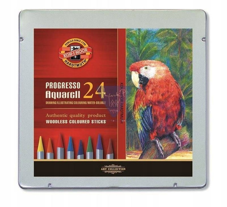 Kredki akwarelowe Progresso 24 kolory Koh I Noor