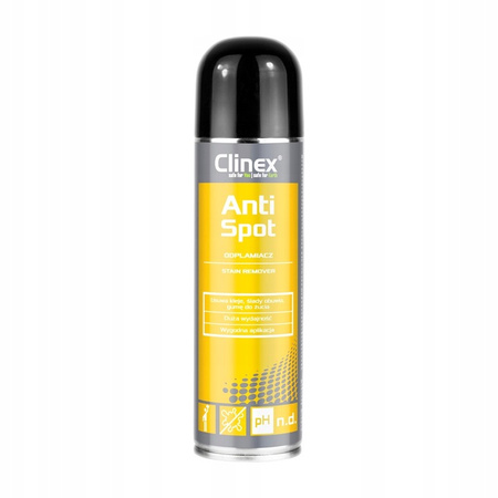 ODPLAMIACZ CLINEX DO USUWANIA RESZTKI KLEJU,GUMY DO ŻUCIA 250ML