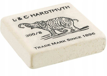 Gumka szkolna duża 300/8 56x50x16 mm Koh I Noor