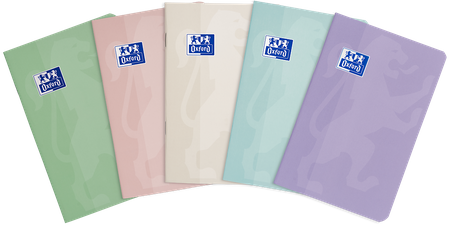 ZESZYT OXF TOUCH PASTEL A6 48K KRATKA