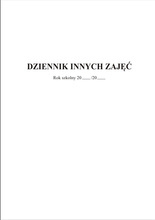 Dziennik innych zajęć
