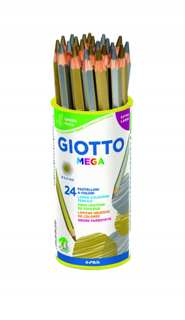 Lyra Giotto kredka mega srebrna