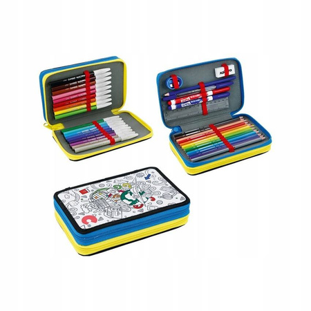 Piórnik Carioca - 2 zamki z wyposażeniem 42911