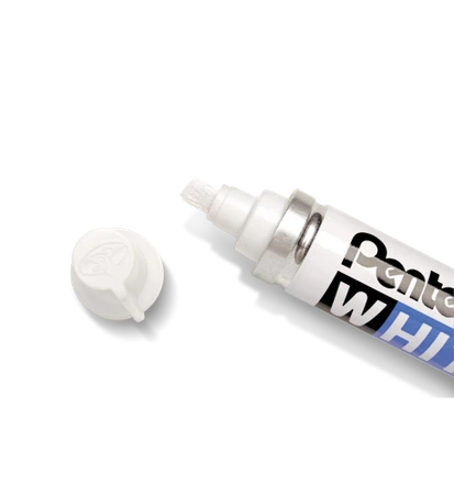 Marker zdobniczy Pente lx100wl biały gruba końcówka