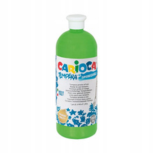 Farba tempera 1000 ml JASNOZIELONA Carioca