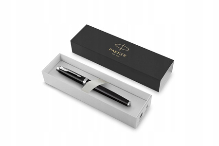 PARKER IM pióro kulkowe Black Lacquer CT F