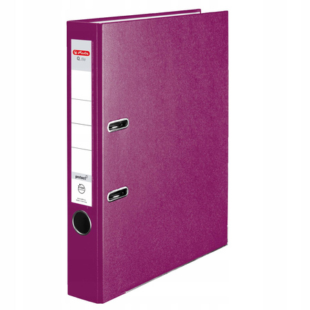 Segregator Herlitz Q.file 5 cm JAGODOWY