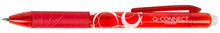 Długopis automatyczny 1,0mm wymazywalny czerwony