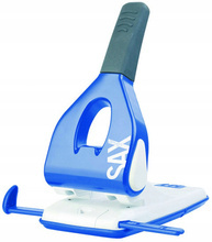 Dziurkacz do 65 kartek niebieski biurowy