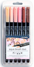 LYRA PISAKI AQUA BRUSH SET SKIN 6 SZT
