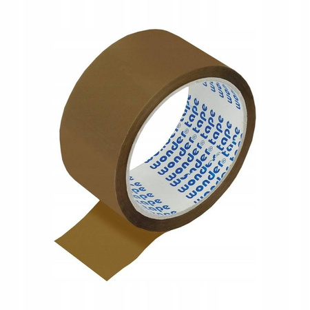 Taśma pakowa WONDER 48 x 50 brązowa A2K