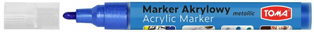 MARKER AKRYLOWY TOMA 402 METALICZNY NIEBIESKI