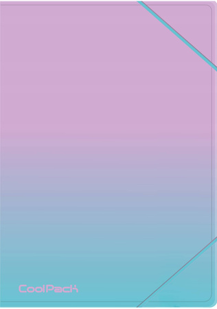 Teczka na gumkę CoolPack A4 Gradient blueberry