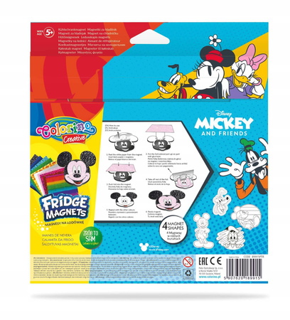 Magnesy na lodówkę Colorino Disney Mickey Mouse