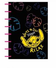 DISNEY BLACK KOŁOBRULION A5 KRATKA WZ 1 STITCH COOLPACK