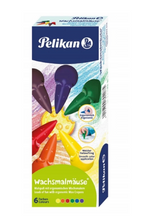 Pelikan kredki świecowe myszki 6 kolorów