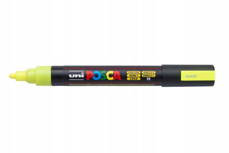 MARKER UNI PC-5M POSCA ŻÓŁTY FLUO F2