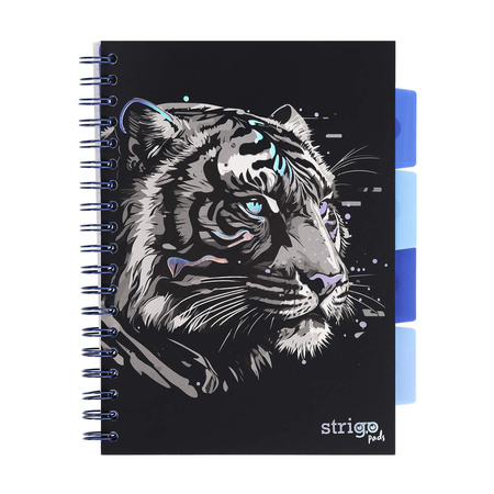 Kołozeszyt STRIGO PADS Project Book B5 kratka Tygrys