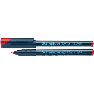 MARKER DO CD/DVD SCHNEIDER MAXX 244 CZERWONY