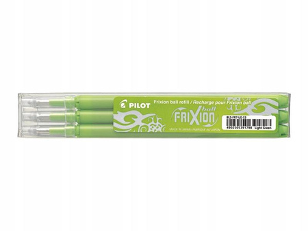 Wkład do pióra kulkowego PILOT FRIXION 3SZT J.ZIEL