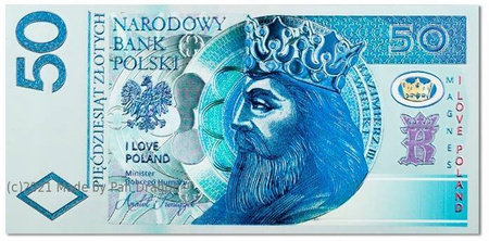 MAGNES I Love Poland 50 ZŁ