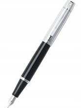 PIÓRO WIECZNE SHEAFFER 300 CZARNY CHROM F