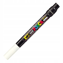 Marker z farbą plakatową UNI Posca PCF-350 BIAŁY