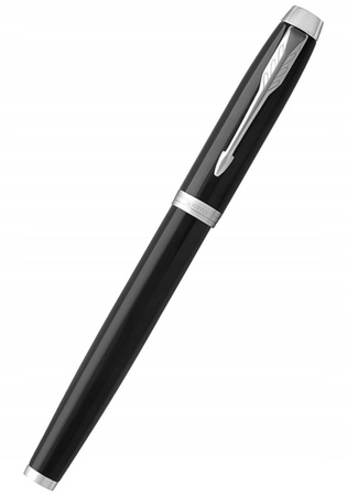 PARKER IM pióro kulkowe Black Lacquer CT F