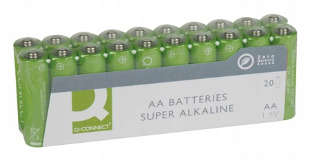 Baterie super-alkaliczne AA LR06 1,5V 20szt