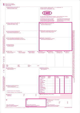 Międzynarodowy list przewozowy CMR MiP 800-2 A4 80