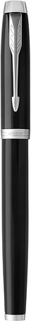 PARKER IM pióro kulkowe Black Lacquer CT F