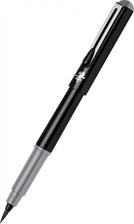 Brush Pen szary na wkłady wymienne Pentel