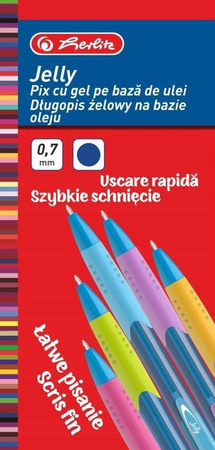 Długopis żelowy Herlitz Jelly 12szt