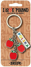 Breloczek I Love Poland Jabłuszka