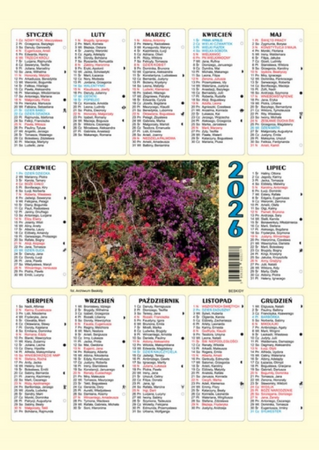 KALENDARZ PLAKIETKA MIX