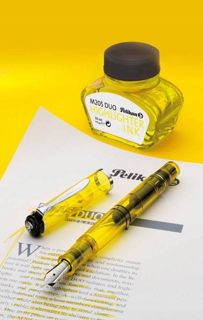 Atrament Pelikan 78LGE Fluorescencyjny Żółty 30 ml