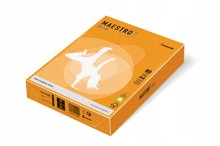 IQ PAPIER KSERO KOLOR MANDARYNKA A4 80 GR