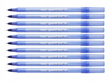 Długopis BIC Round Stic niebieski 5 sztuk