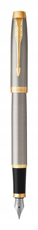 PARKER IM pióro wieczne Brushed Metal GT F