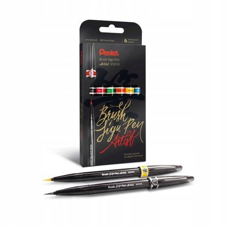 Elegancki zestaw do kaligrafii i letteringu Pentel