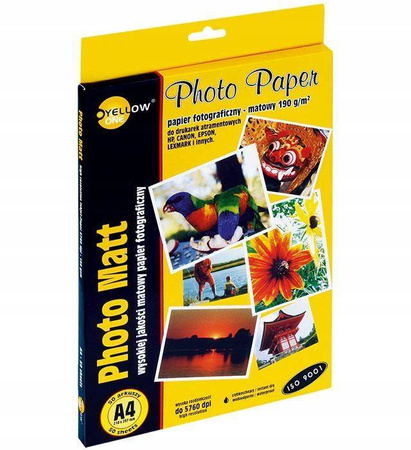 Papier foto A4 190g matowy