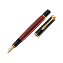 PIÓRO WIECZNE M 600 B CZARNO CZERWONE