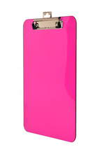 Deska z klipem A4 Tetis BD641 RÓŻOWA