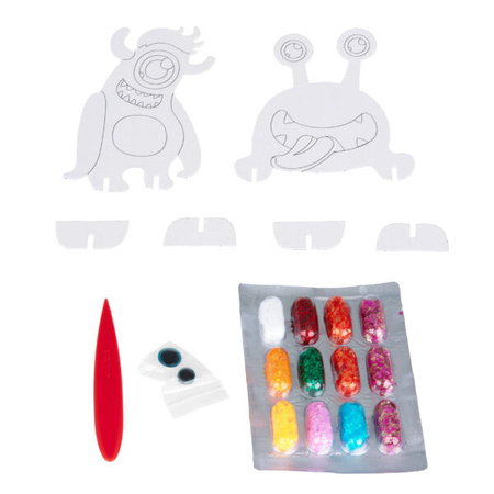 STRIGO ZESTAW KREATYWNY MAGIC GLITTER STWÓRZ SWOJEGO STWORKA