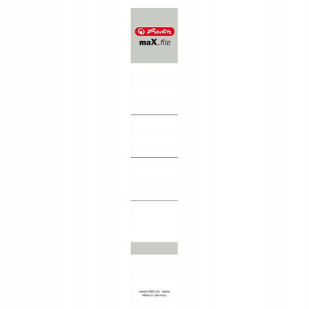 Etykieta wsuwana Herlitz maX.file 5 cm