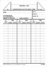 Karta biblioteczna czyt.(1kpl=50s.)