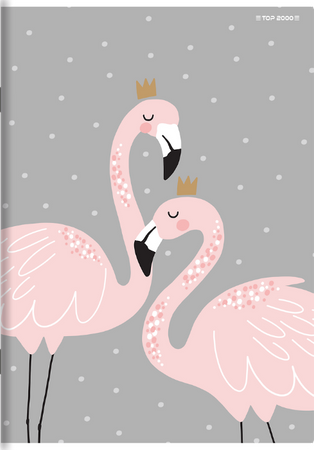 ZESZYT TOP MEGAMIX A4 32K LINIA OXFORD 2024